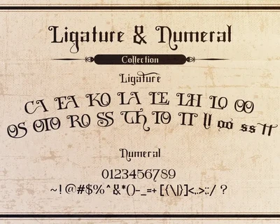 Black Mild Typeface font