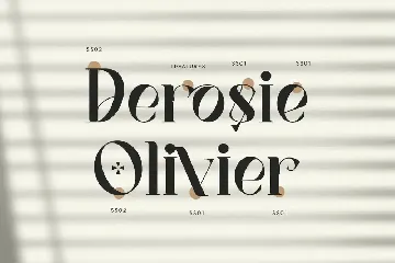 Vagues Elegant Serif font