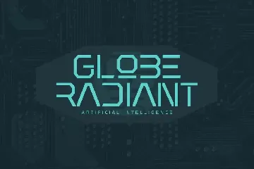 Rosterian Futuristic Logo Font