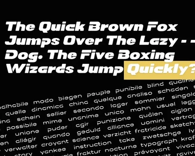 Dovens font