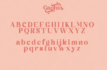 Gaphin font