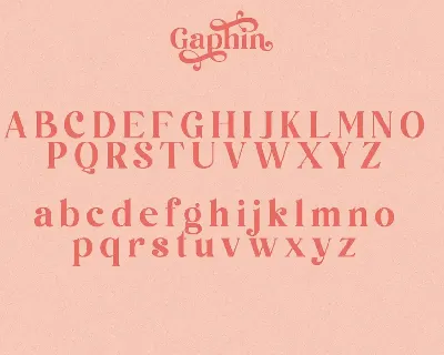 Gaphin font