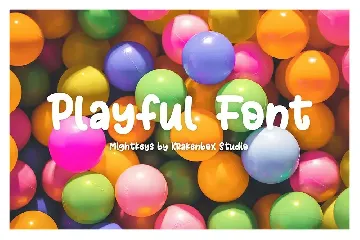 Mightkeys - Playful Display Font