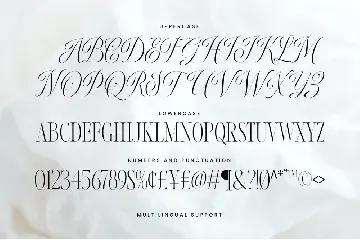 Brecia Lovely font