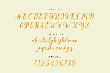 Hista Script font