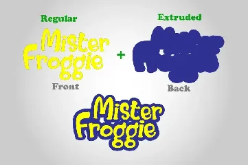 Mister Froggie - Display Font