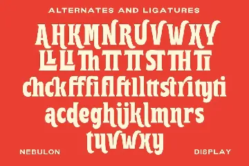 Nebulon font