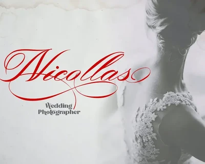 Bonthing Calligraphy Font