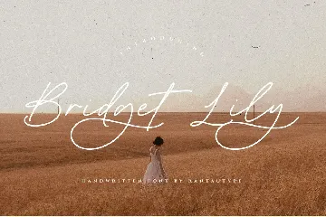 Bridget Lily Business Handwritten Font