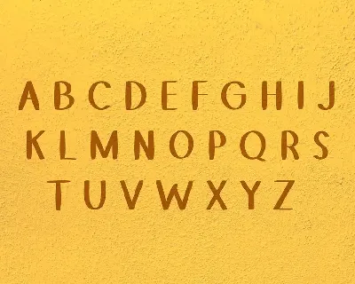 Unique Font