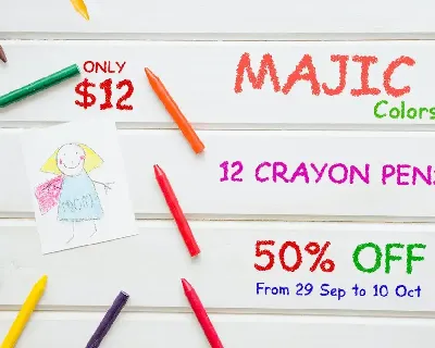 Crayon Letters Font