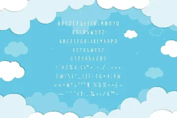 Tiger Clouds - Handwritten Funny Font