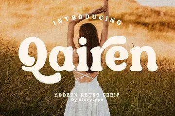 Qairen Modern Retro Serif Font