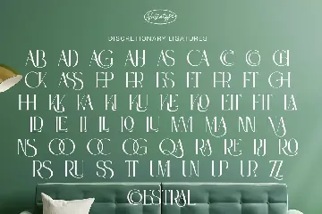 Coestral font