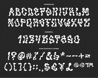 Psymorph - Trippy Display Font
