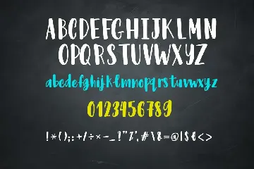 Thick Thok Font