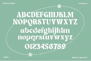 Bright Melody font