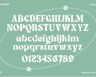 Bright Melody font