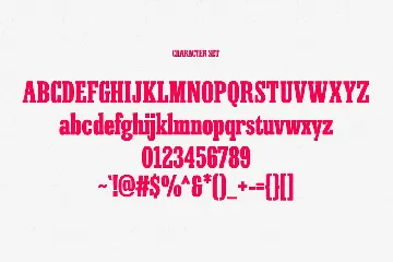 Ringlock Slab Serif Font