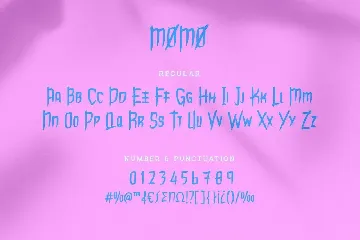 Momo font