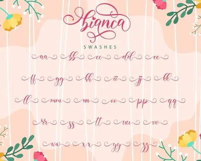 Bianca - Wedding Font