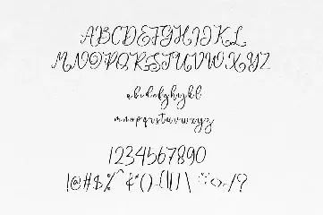 Nathalia Modern Calligraphy font