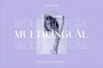 Savinder font