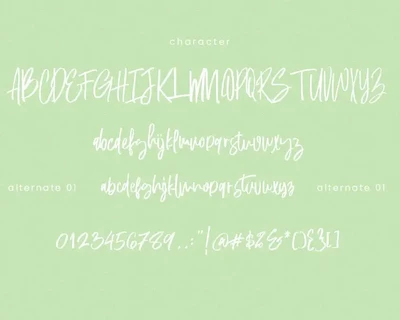 Dust in the Wood font