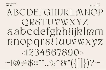 Moena - Stylish Modern Serif font