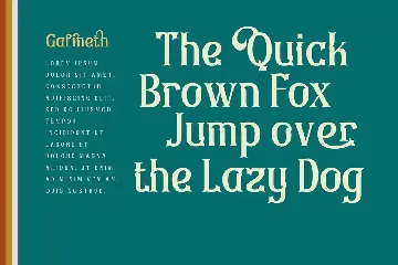 Gafineth â€“ Serif Classic Modernism Font