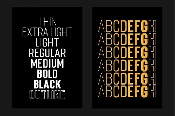 Mostin Typeface font