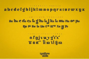 Lettown Hills font