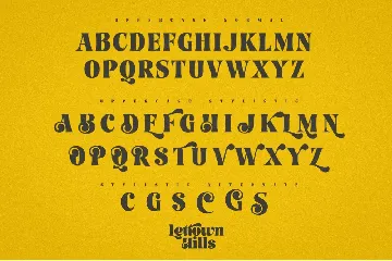 Lettown Hills font