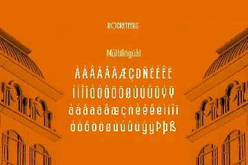 Rocketeers - Art Deco Type font