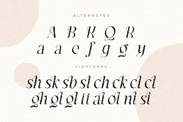 Almost - Elegant Nostalgic Display Font