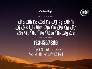 Seribu Bulan - Arabic Type font