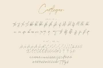 Castlegar Luxury Script font