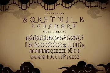 Lordranga Vintage Typeface Font