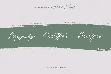 Aklay - Handwritten Font