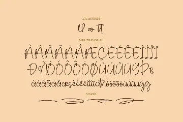 Mahligai Monoline Script Font