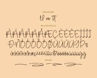 Mahligai Monoline Script Font