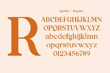 Qualux font