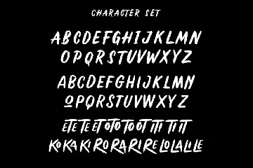 Toriton Solid Brush font