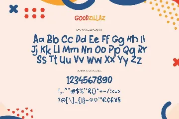 Goodzillaz - Kids Type font