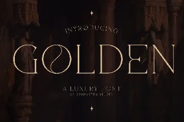 Golden Luxury Font