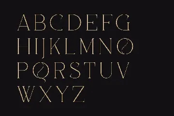 Golden Luxury Font