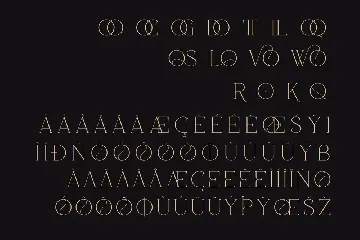 Golden Luxury Font