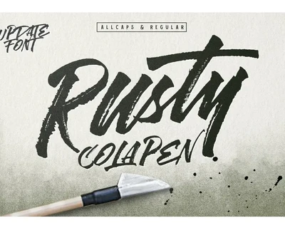 Rusty Cola Pen (Update) font