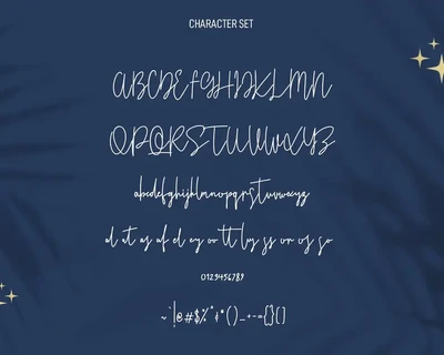 Venture Point Script Font