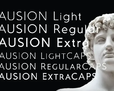 Ausion font